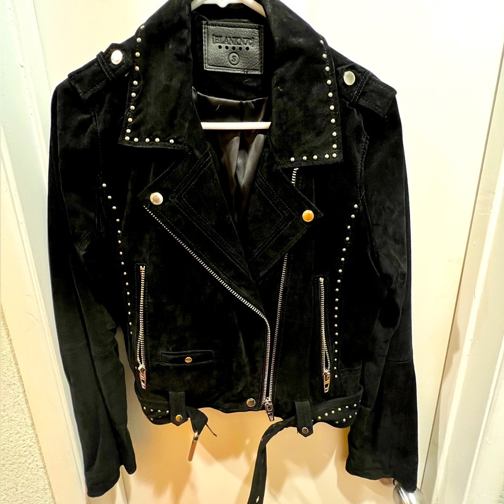 BLANKNYC suede jacket size Small